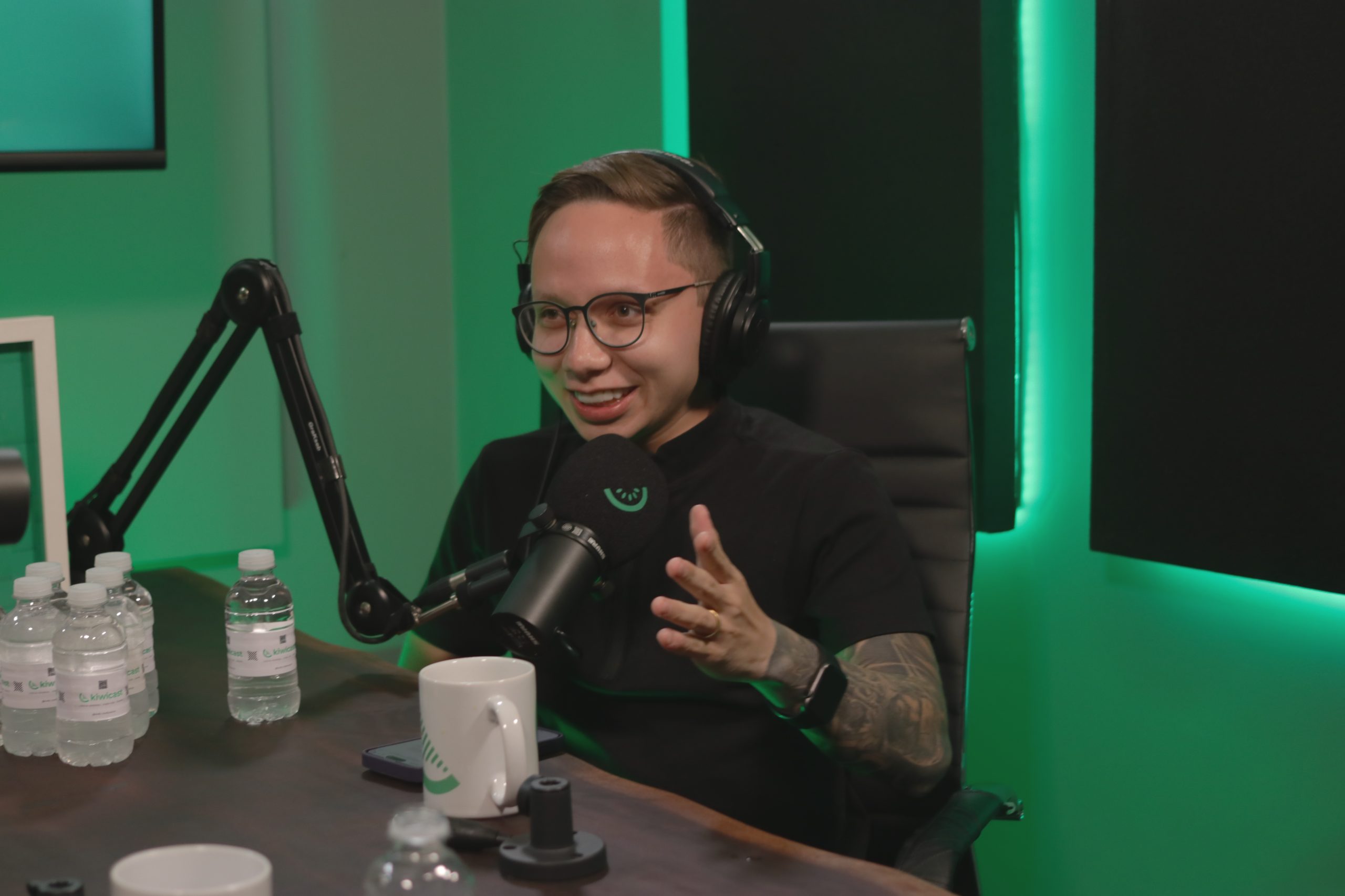 Natan Sousa em podcast