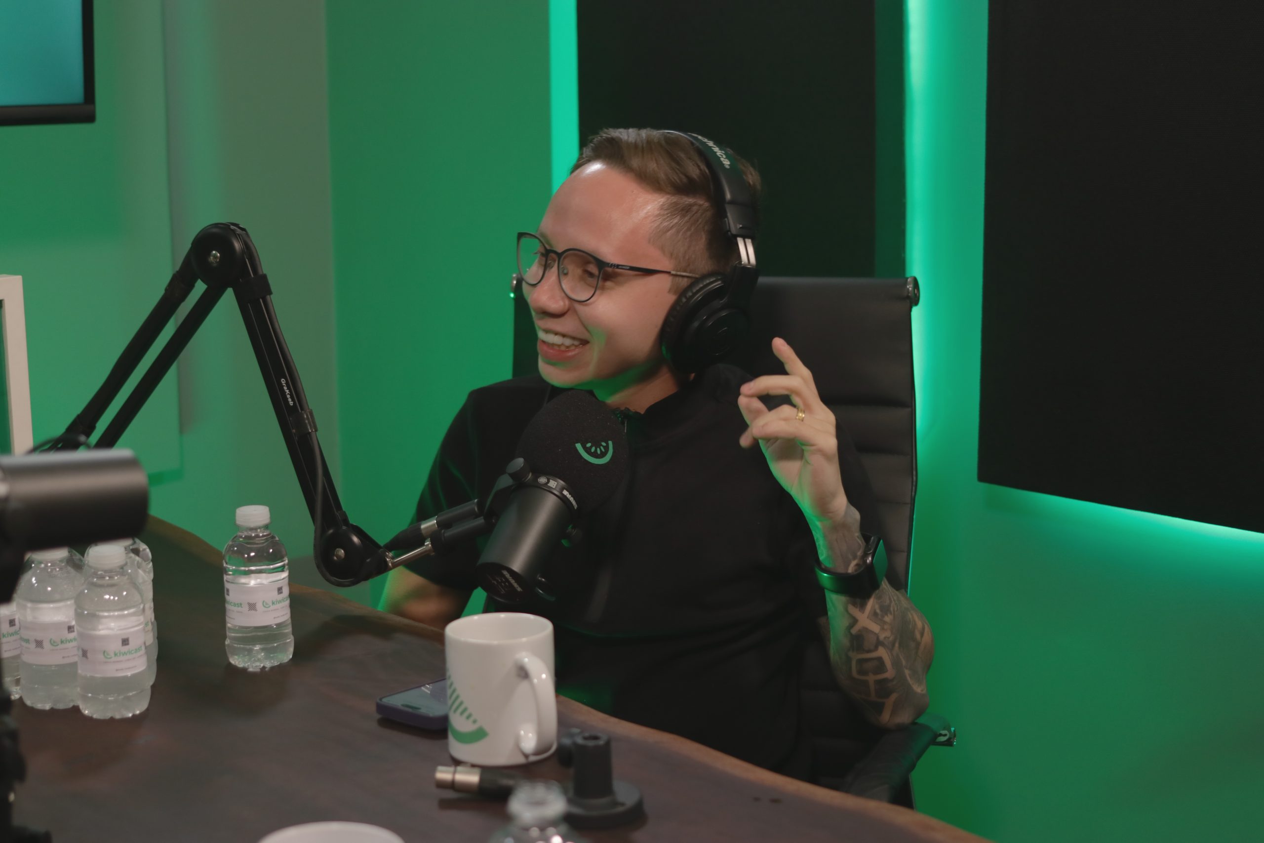 Natan Sousa em podcast