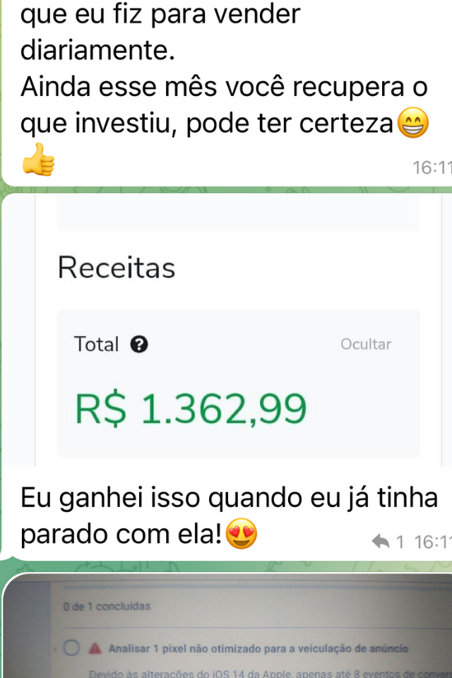 Print de resultado de aluno
