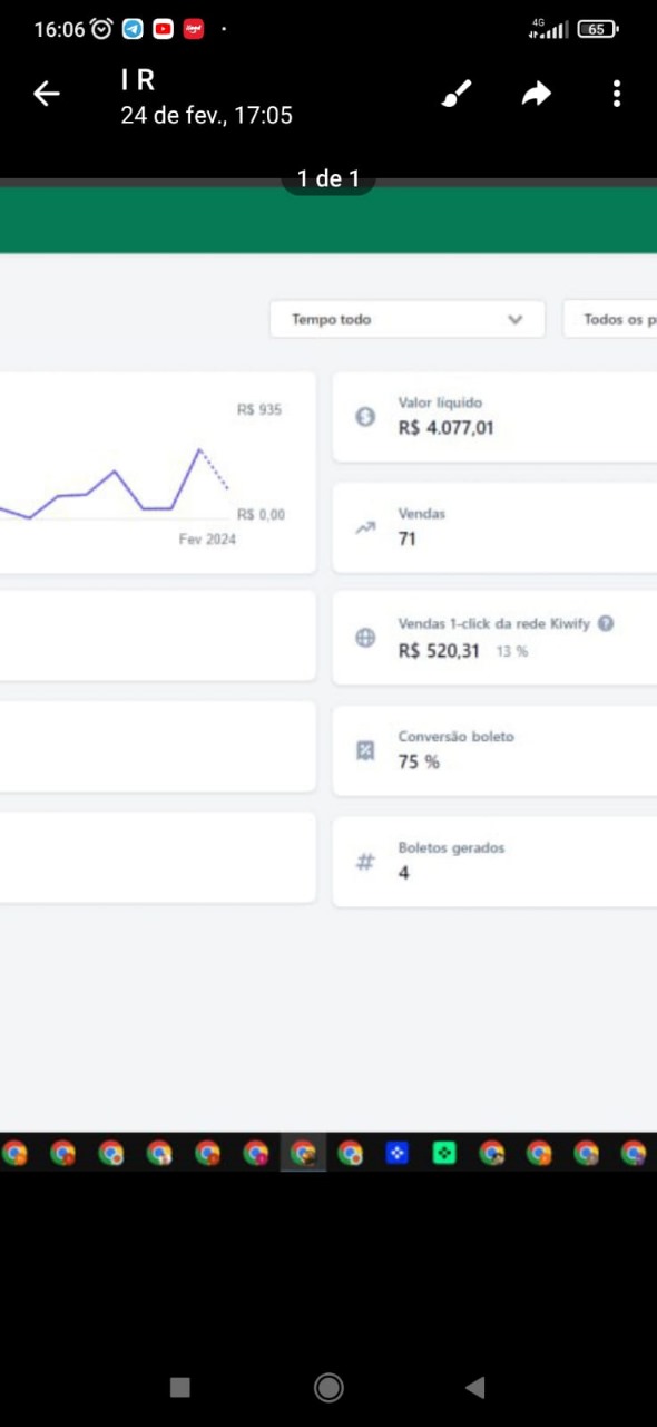 Print de resultado de aluno